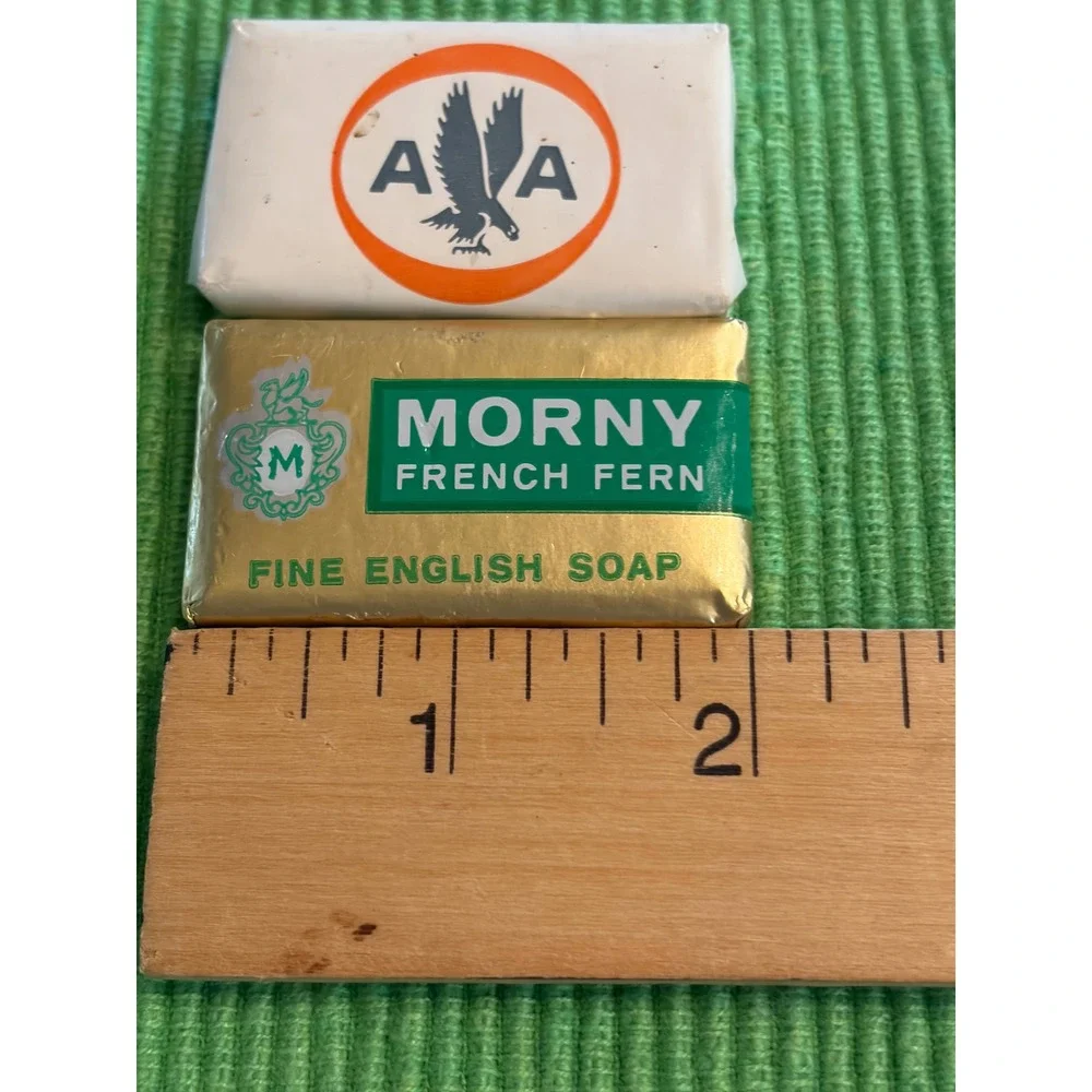 Vintage Airline Amenity Soaps American Airlines Pan American Morny French Travel